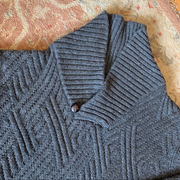 Mens Old Man Grey Knit Sweater - Picture 4 of 4